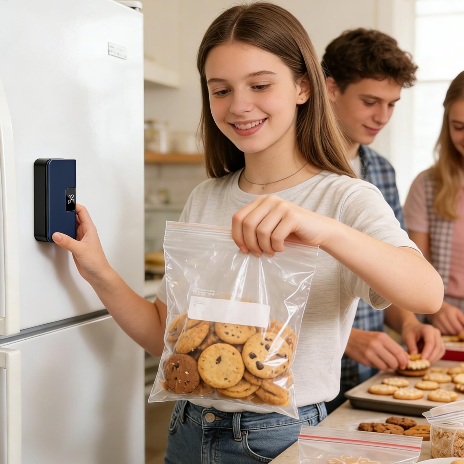 Meal Prep Freezer - Mini sigillatrice per sacchetti con display
