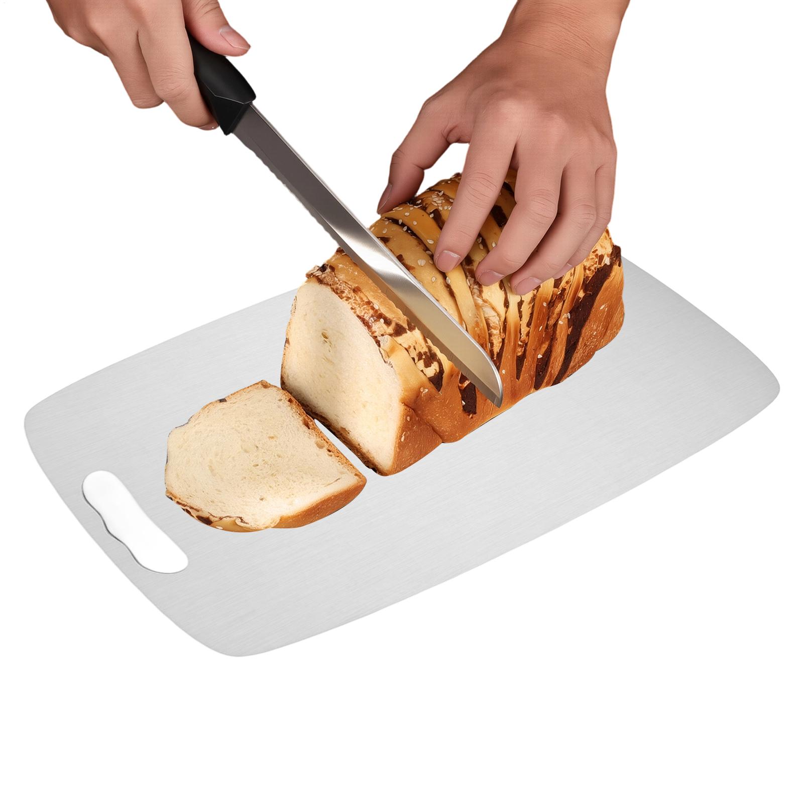 Meal Prep For Cutting - Tagliere in acciaio inossidabile a doppia