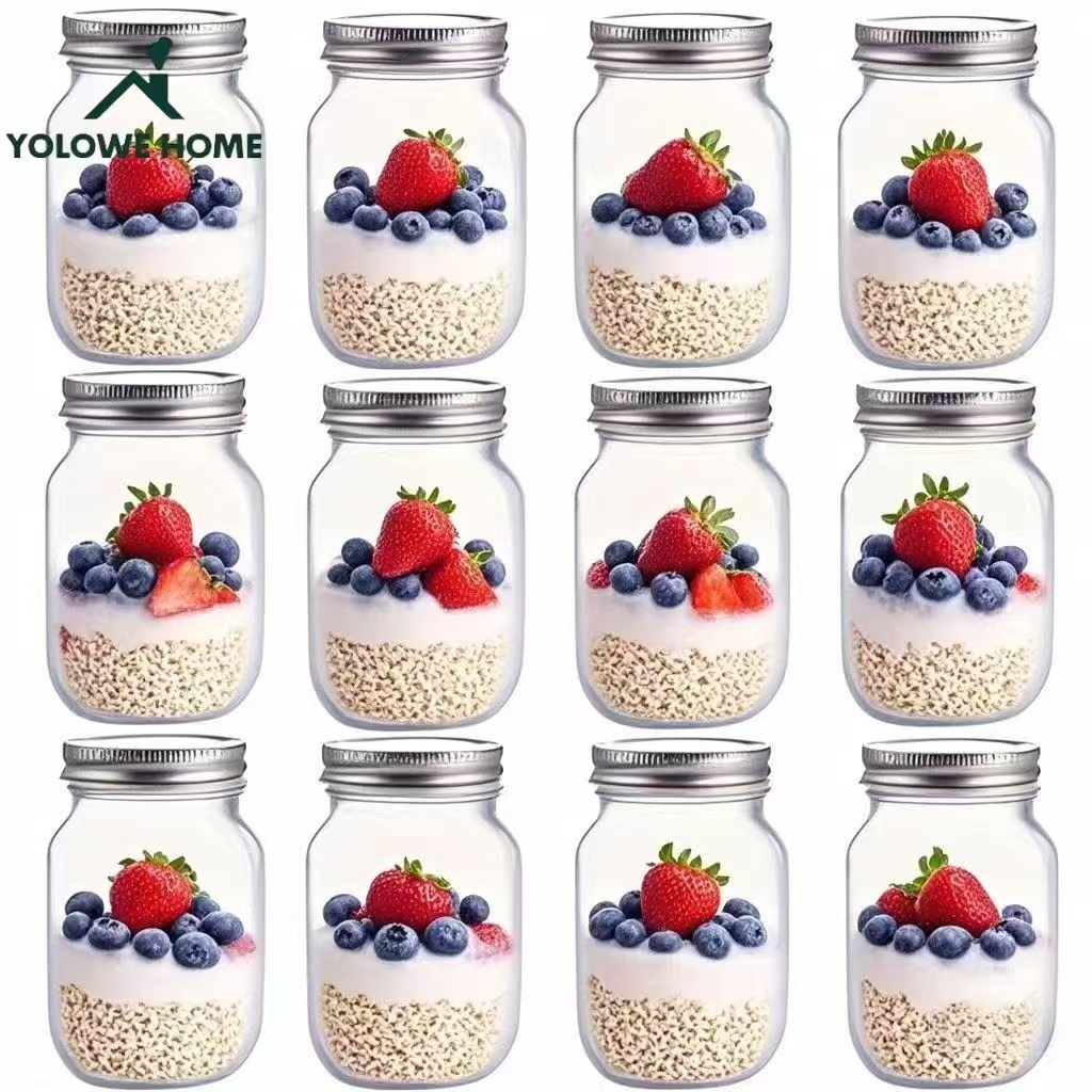 Meal Prep Glass Containers - Set da 6 o 12 Pezzi,