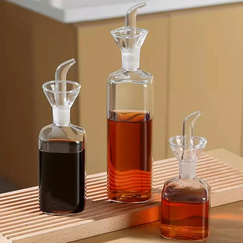 Herb Keeper Bottle - Contenitore per Olio in Vetro Borosilicato