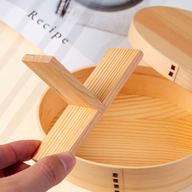 Meal Prep Japanese Food - Contenitore per il pranzo in legno