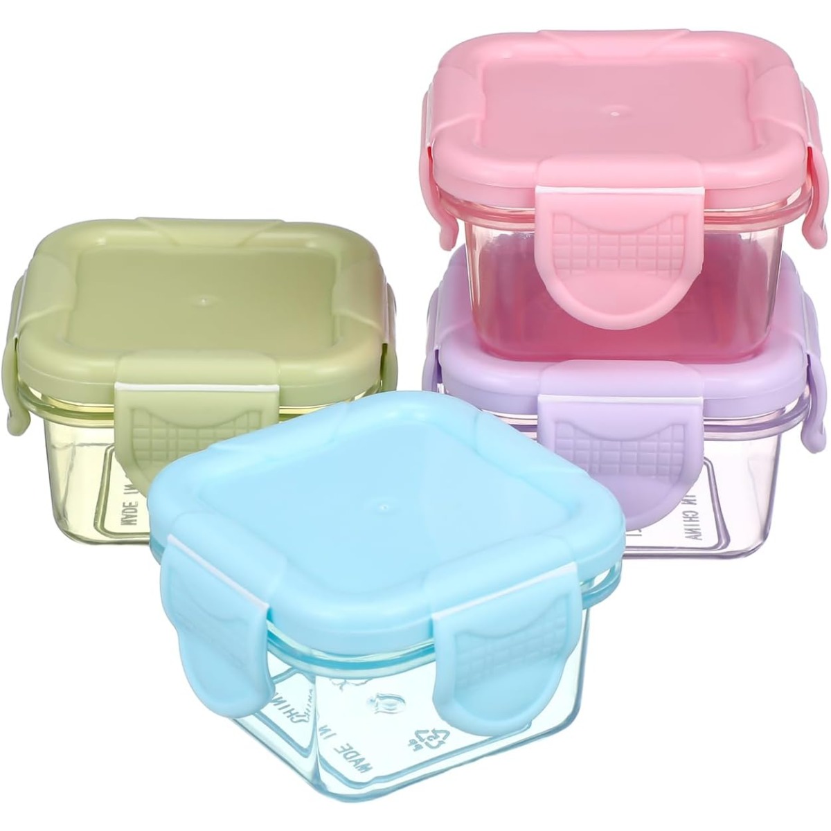 Meal Prep Plan - Contenitori per alimenti da 4 pezzi