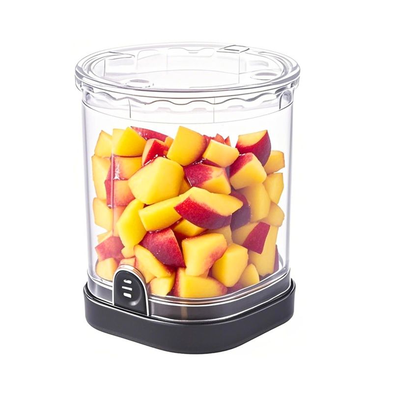 Veggie Chopper Cup - AS63-Tagliaverdure Manuale Veloce con Contenitore, Affettatrice