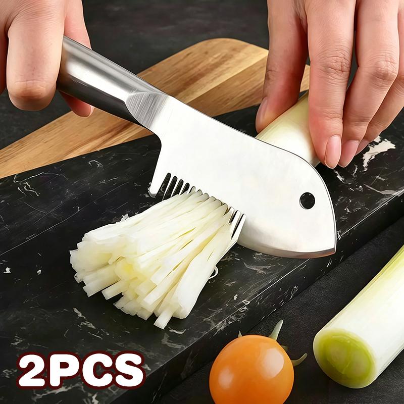 Meal Prep For Cutting - 2 coltelli per sminuzzare cipollotti in