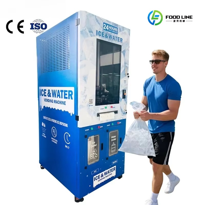 Meal Prep Vending Machine - Distributore Automatico Commerciale di Cubetti di