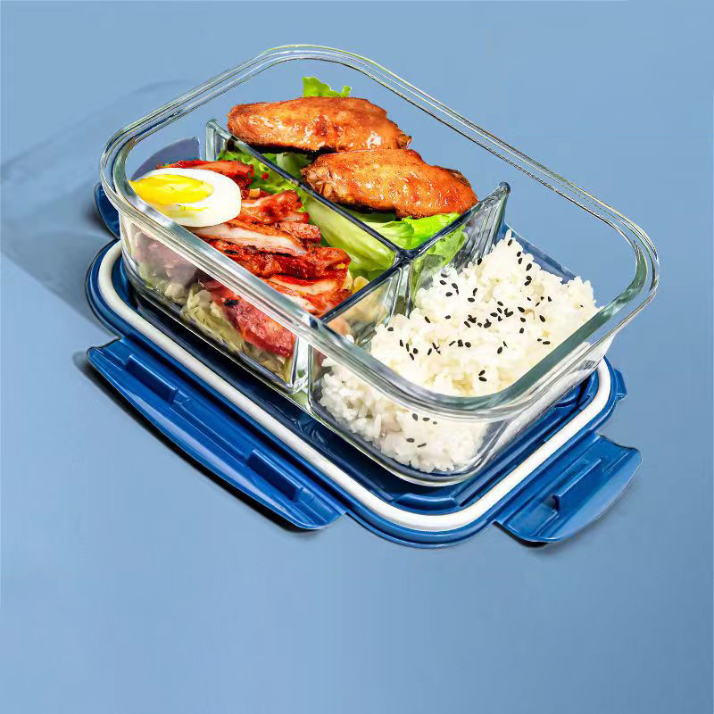 Meal Prep Glass Containers - Nuovo stile Lunch Box Vetro 1050ml