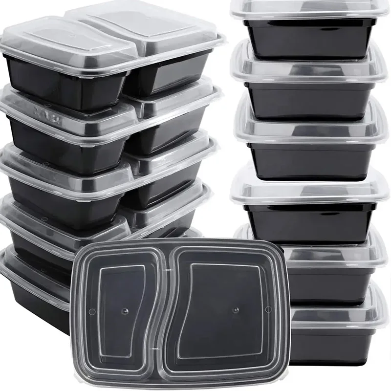 Meal Prep Glass Containers - 10 set scatole per alimenti usa