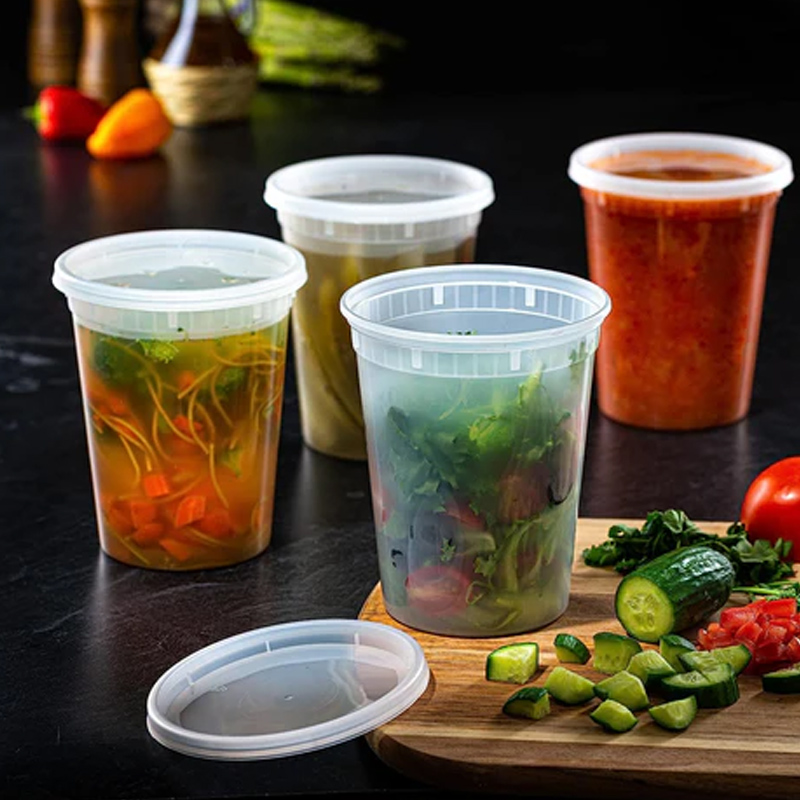Meal Prep Freezer - Contenitori per alimenti con coperchi contenitore