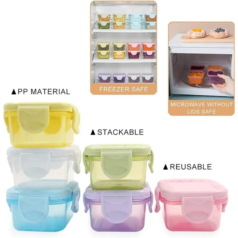 Set di 4 Mini Contenitori Erme - Meal Prep Plan recensione e prezzo