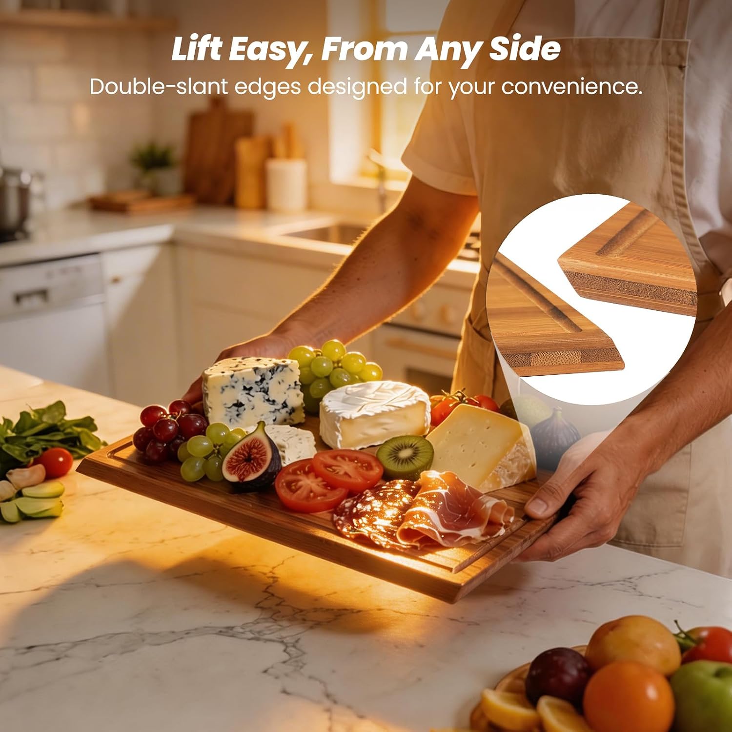 Set di taglieri in bambù con s - Meal Prep For Cutting recensione e prezzo