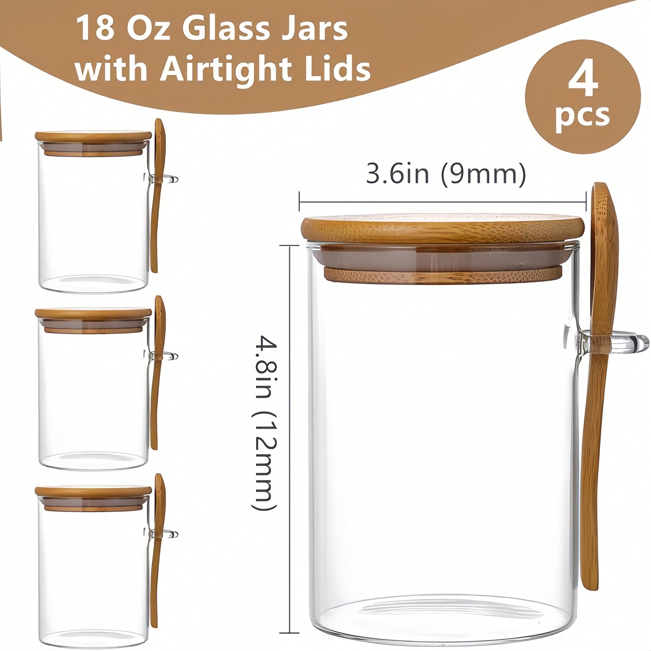 Set di contenitori da 4 pezzi  - Meal Prep Glass Containers recensione e prezzo