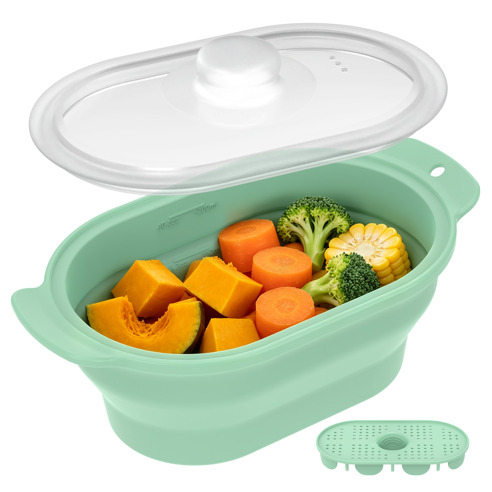 Vaporiera per Microonde in Sil - Meal Prep Frozen Vegetables recensione e prezzo