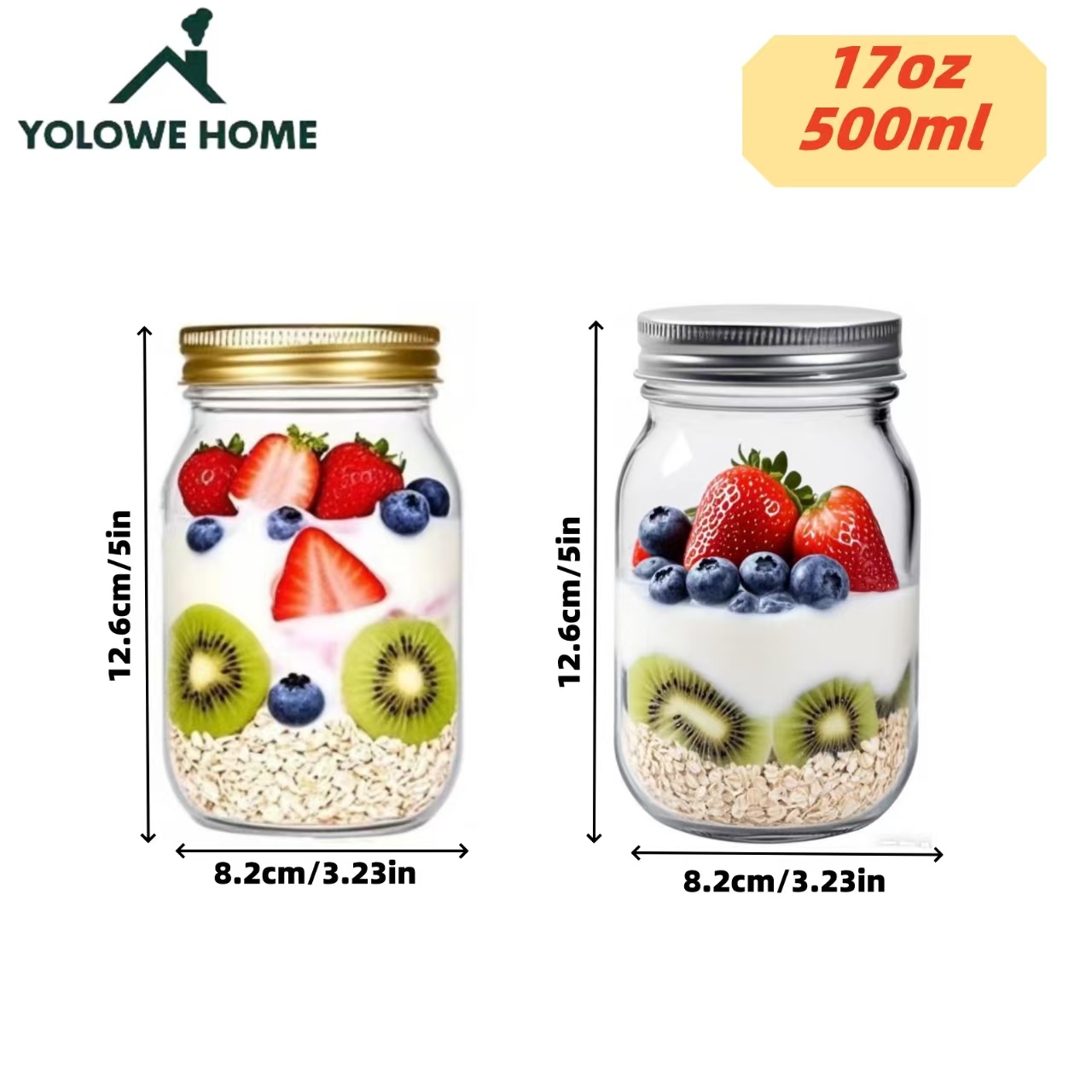 Set da 6 o 12 Pezzi, Barattoli - Meal Prep Glass Containers recensione e prezzo