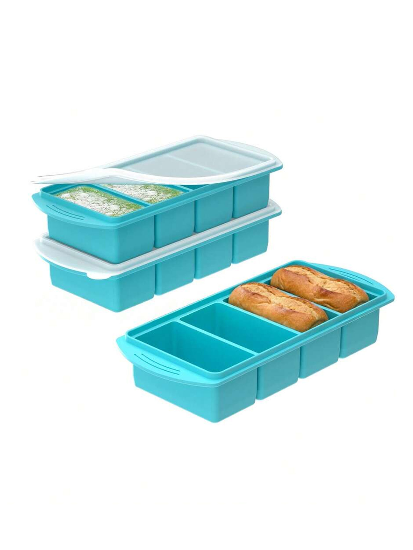 1 vassoio per ghiaccio in sili - Meal Prep Frozen recensione e prezzo