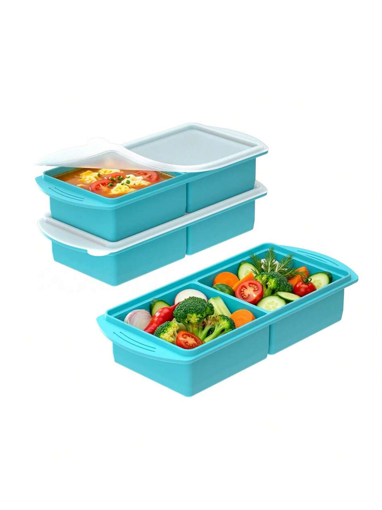 1 vassoio per ghiaccio in sili - Meal Prep Frozen recensione e prezzo