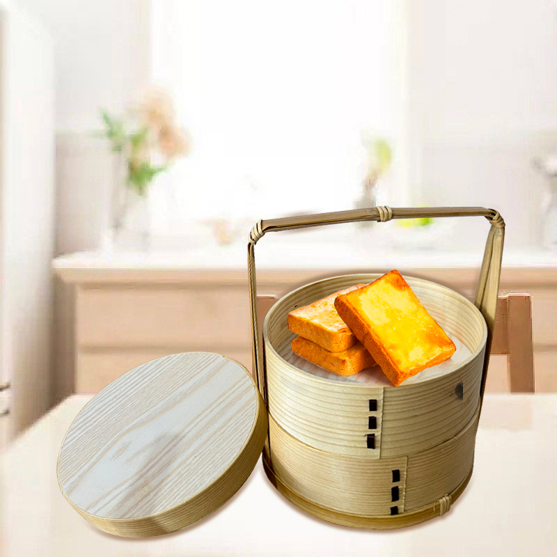 Lunch Box Bento in legno giapp - Meal Prep Japanese Food recensione e prezzo