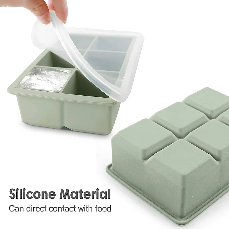 Stampo per Ghiaccio a 6 Cubett - Meal Prep Frozen recensione e prezzo