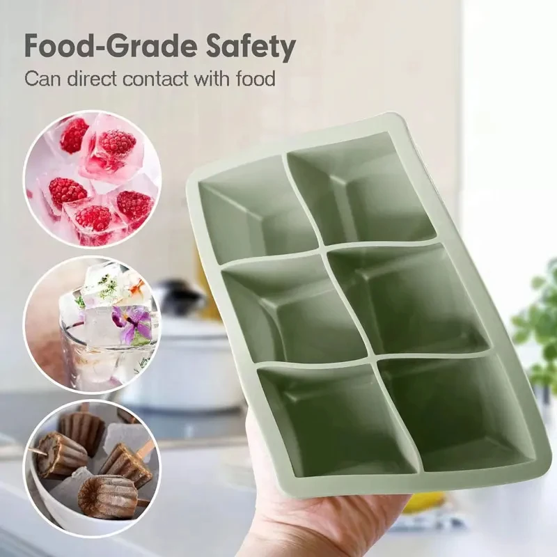 Stampo per Ghiaccio a 6 Cubett - Meal Prep Frozen recensione e prezzo