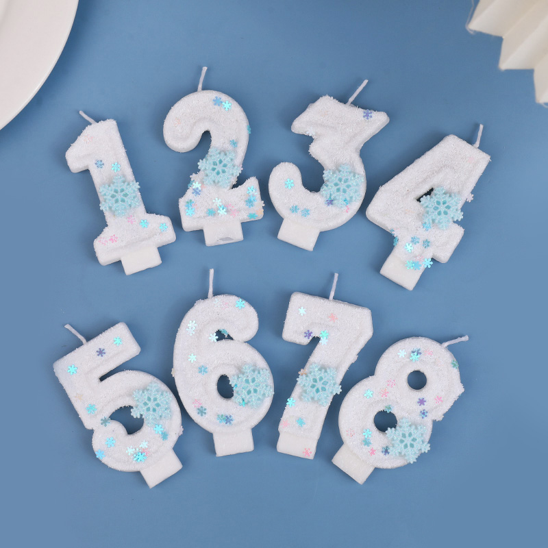 Glitter Fiocco di neve Numero  - Meal Prep Frozen recensione e prezzo