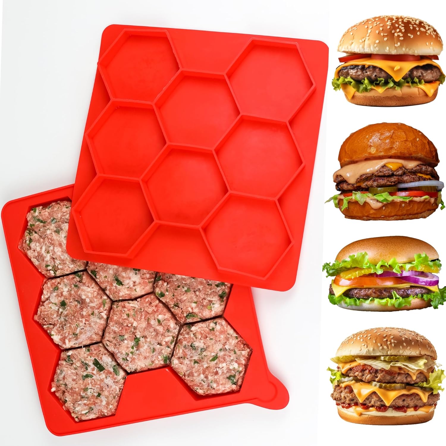 Stampo in Silicone per Hamburg - Meal Prep Freezer recensione e prezzo