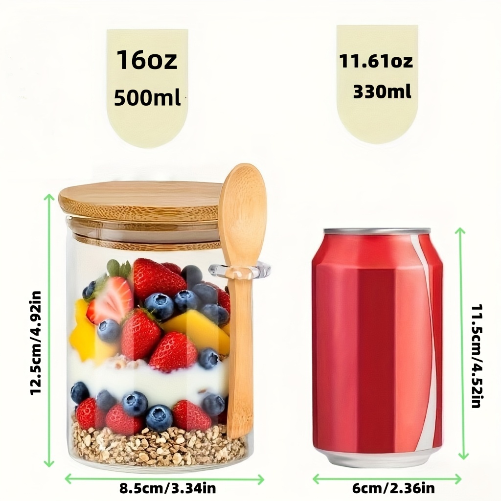 Set di 1/2/4/8 Pezzi di Tazze  - Meal Prep Glass Containers recensione e prezzo