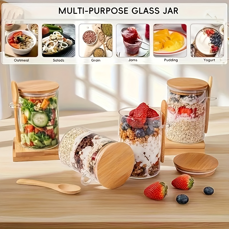 Set di 1/2/4/8 Pezzi di Tazze  - Meal Prep Glass Containers recensione e prezzo