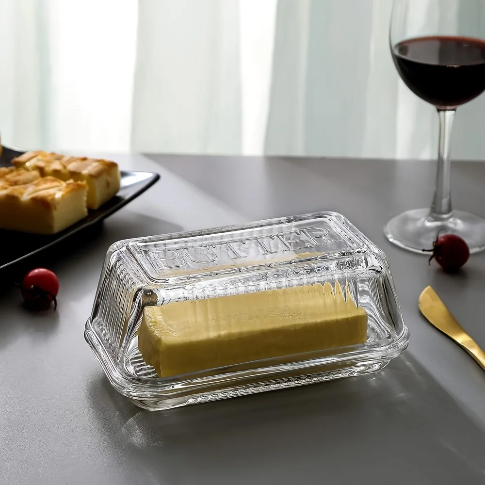 Piatto per burro trasparente c - Meal Prep Glass Containers recensione e prezzo