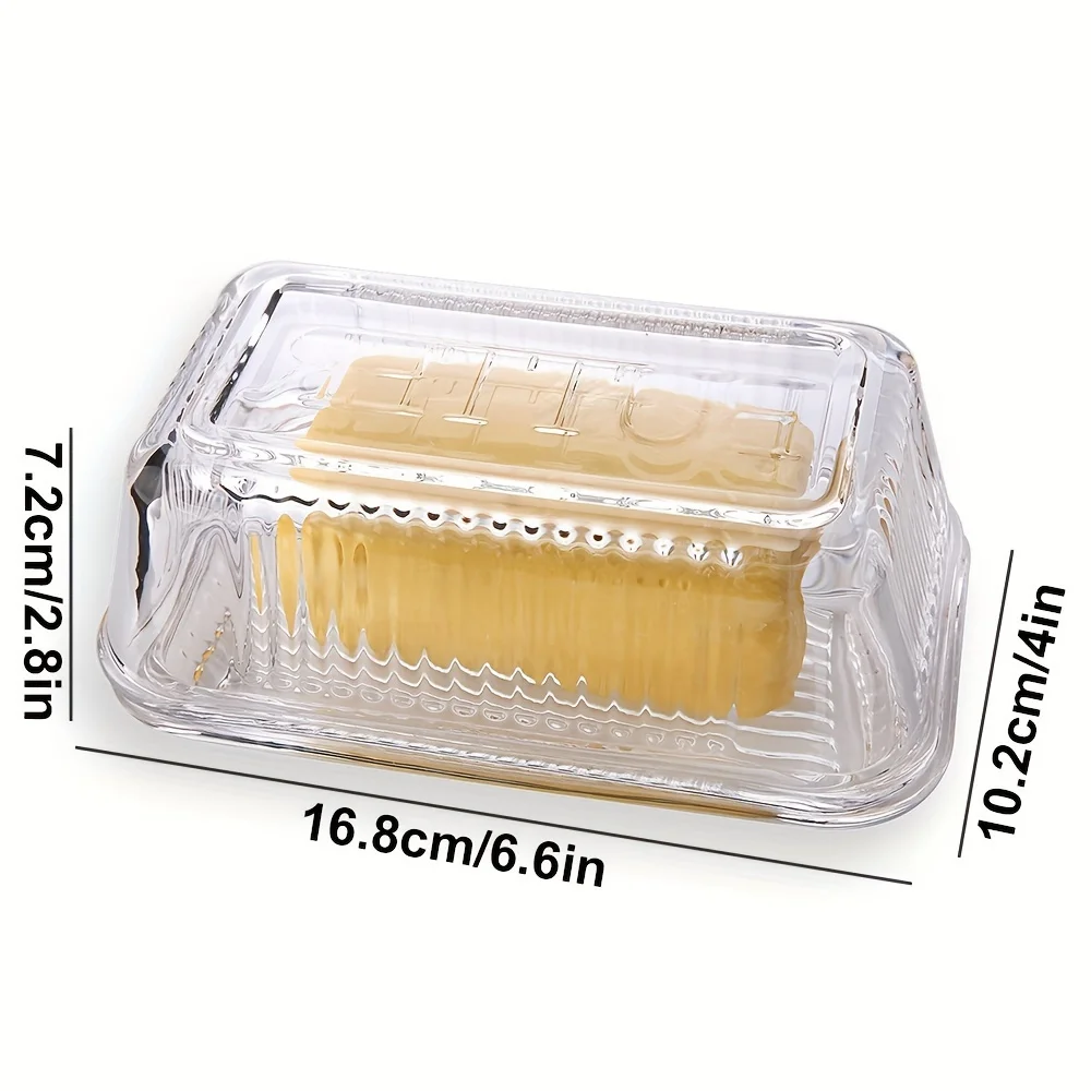 Piatto per burro trasparente c - Meal Prep Glass Containers recensione e prezzo