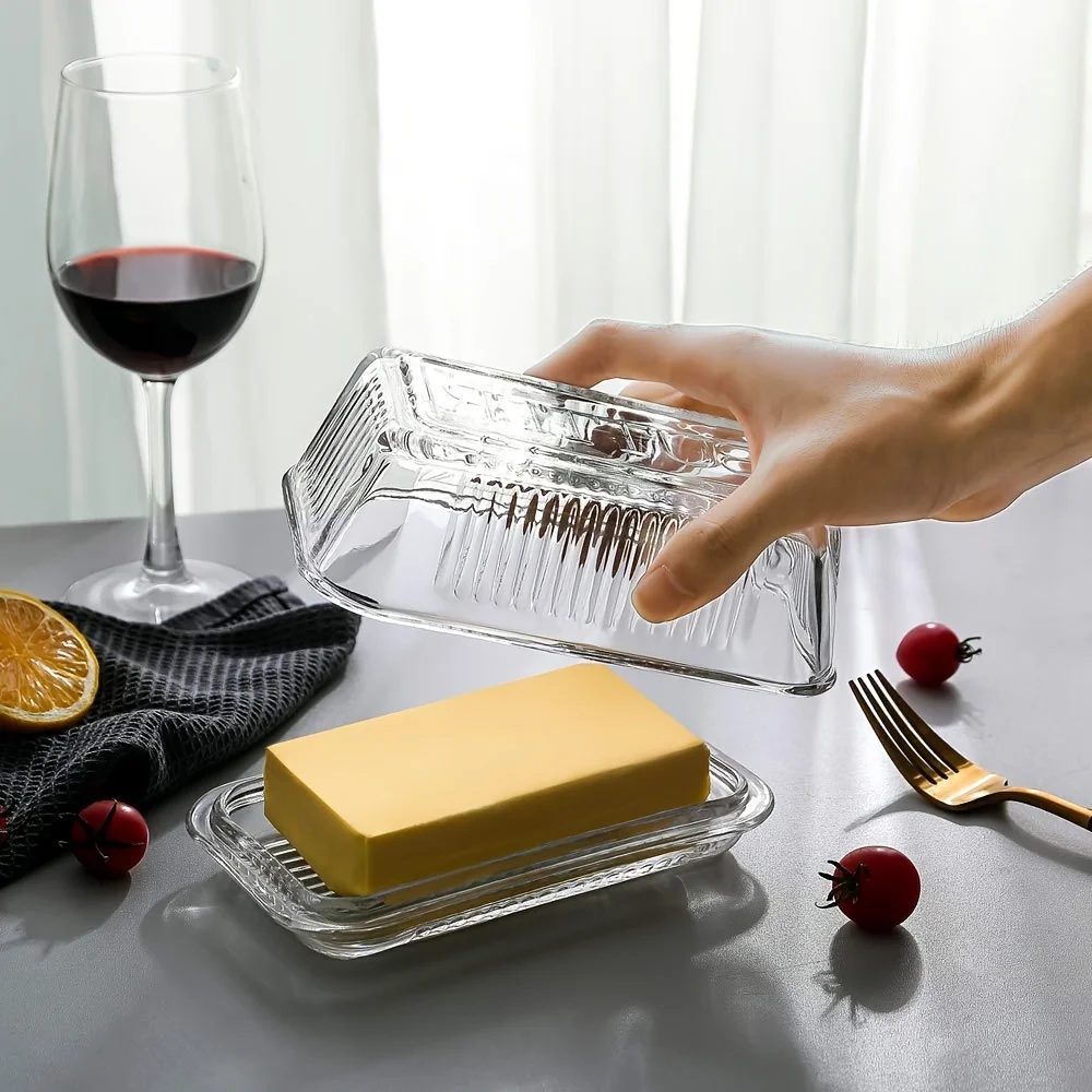 Piatto per burro trasparente c - Meal Prep Glass Containers recensione e prezzo