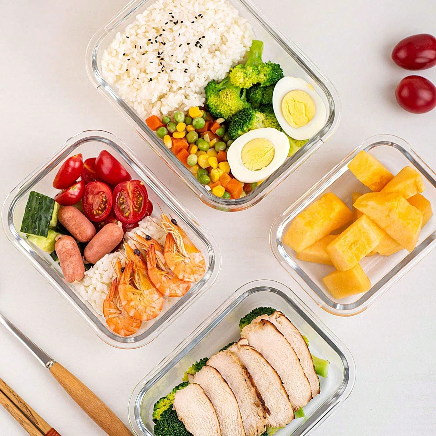 Confezione da 10 contenitori i - Meal Prep Glass Containers recensione e prezzo