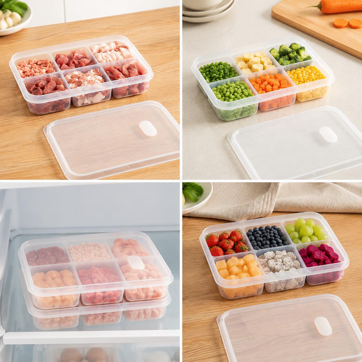 Contenitore per Alimenti a 6 S - Meal Prep Frozen recensione e prezzo