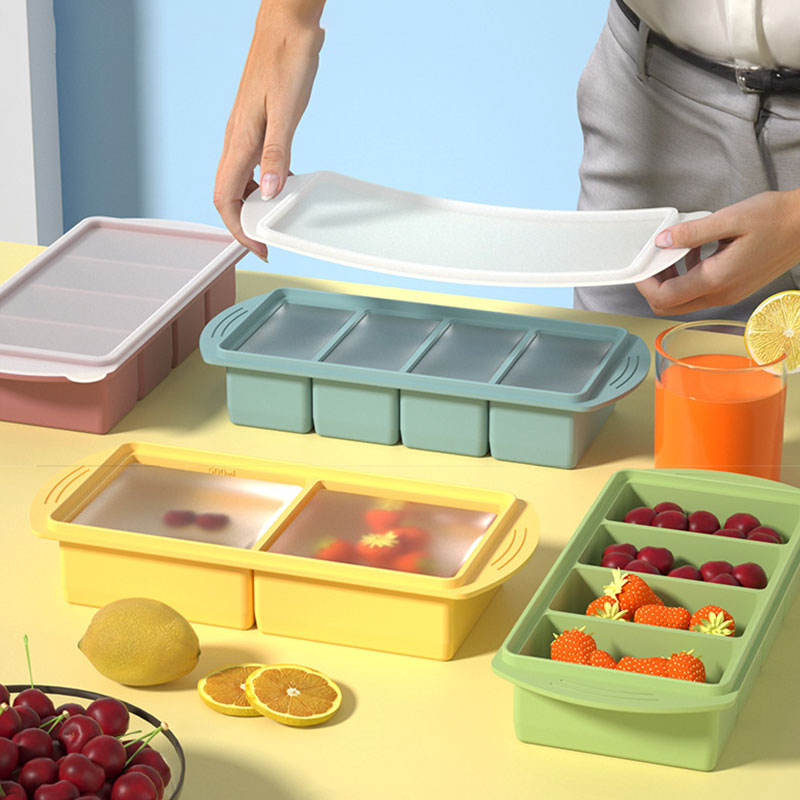 Vassoio in silicone per congel - Meal Prep Frozen recensione e prezzo