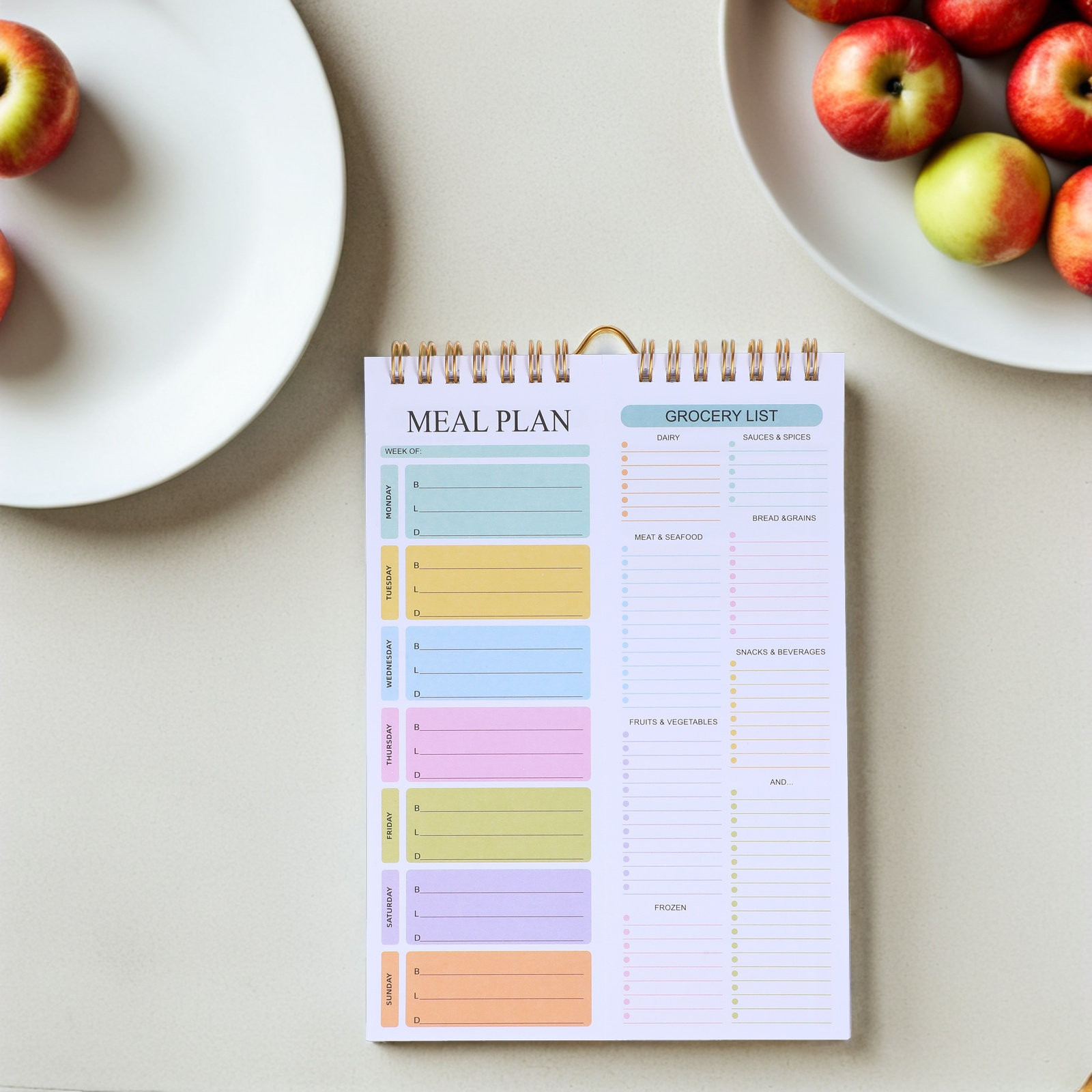 Quaderno Pianificatore Settima - Meal Prep Menu recensione e prezzo