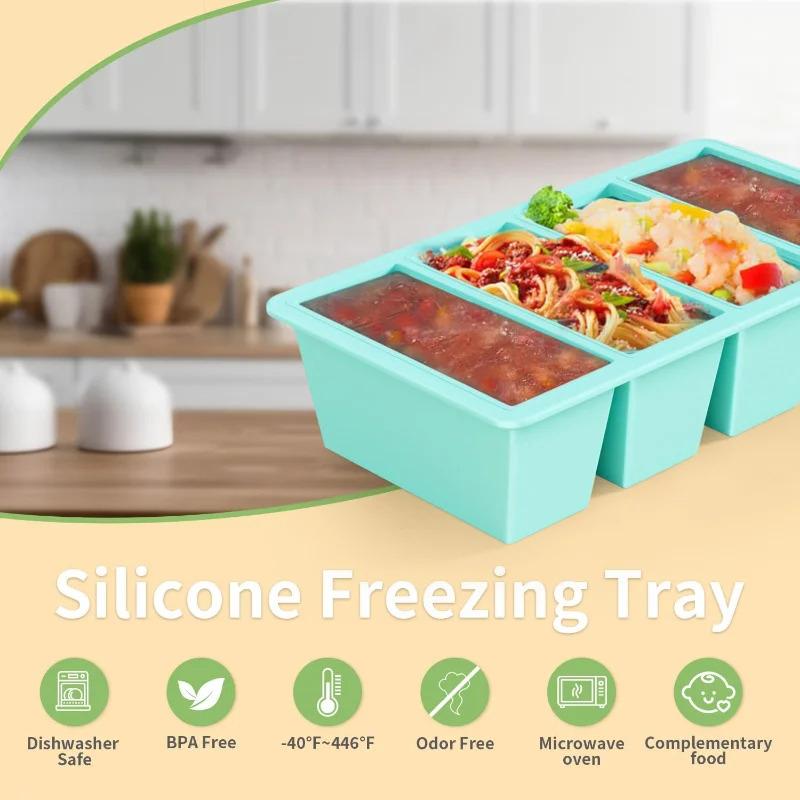 Stampo per ghiaccio in silicon - Meal Prep Frozen recensione e prezzo