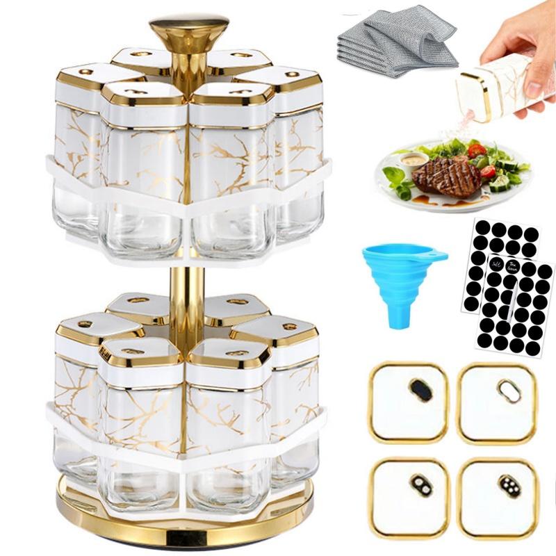 360 °   Portaspezie Girevole c - Herb Keeper Bottle recensione e prezzo