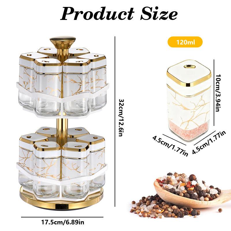 360 °   Portaspezie Girevole c - Herb Keeper Bottle recensione e prezzo