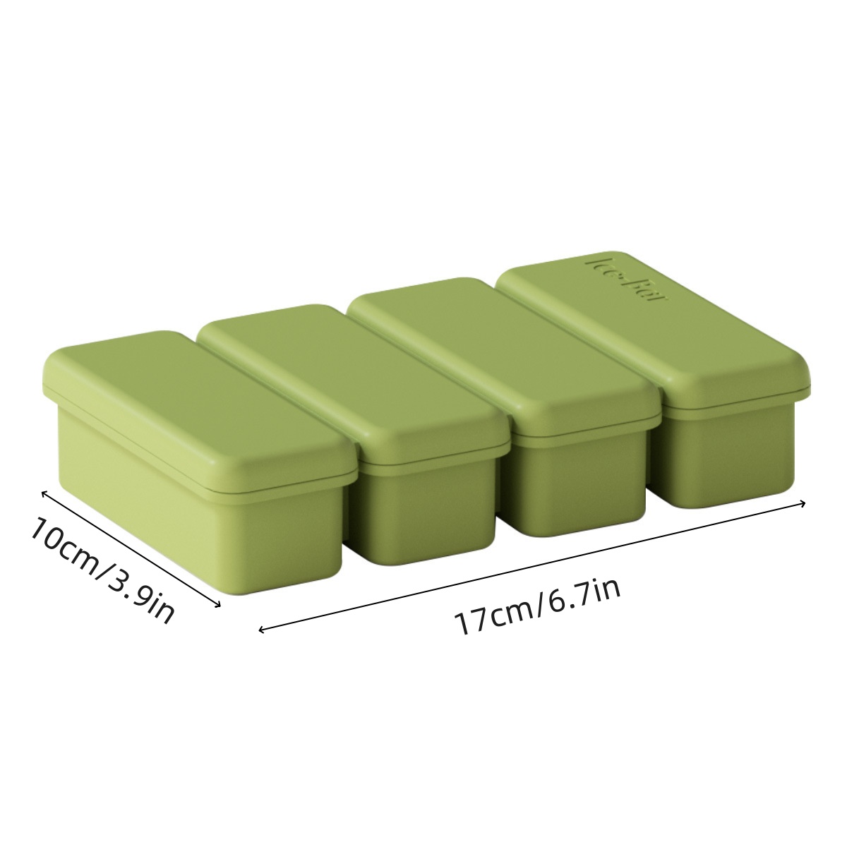 Stampi in silicone a 4 scompar - Meal Prep Frozen recensione e prezzo