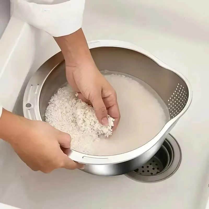 Ciotola Scolapasta in Acciaio  - Meal Prep Plan recensione e prezzo