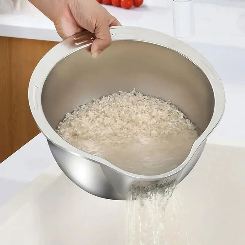 Ciotola Scolapasta in Acciaio  - Meal Prep Plan recensione e prezzo