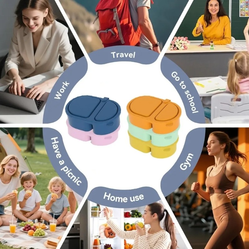 Contenitore per Pranzo in Sili - Meal Prep Chia Pudding recensione e prezzo
