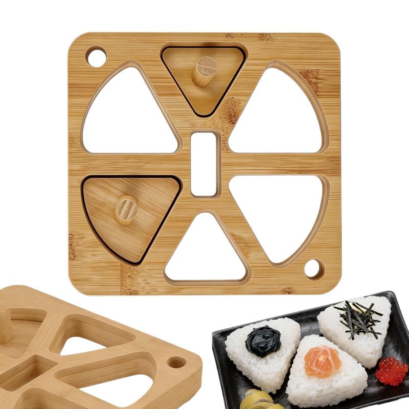Stampo in Legno per Onigiri co - Meal Prep Onigiri recensione e prezzo
