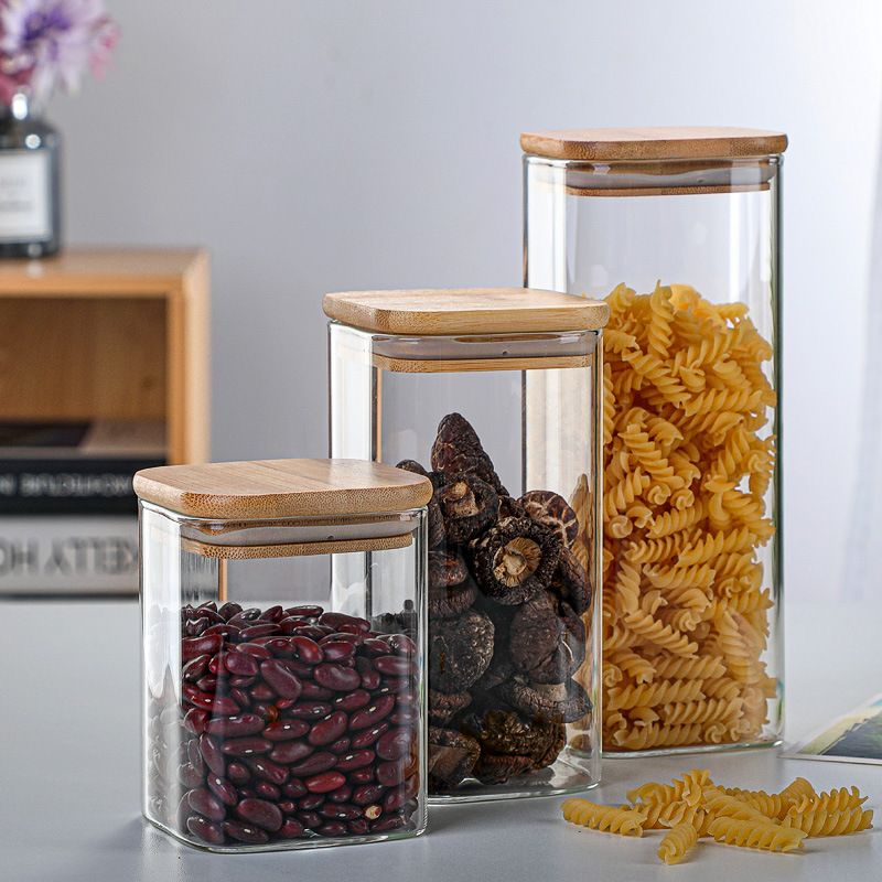 Lattine di vetro di bambù bott - Meal Prep Glass Containers recensione e prezzo
